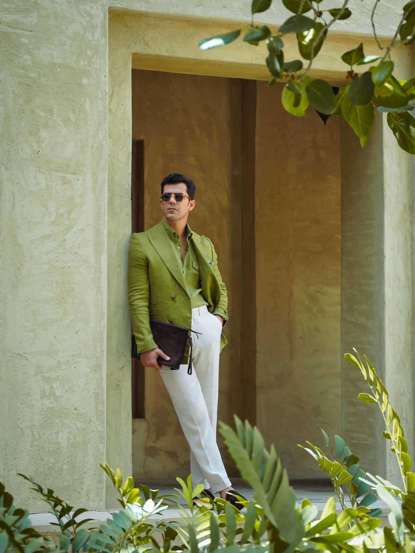 linen suit-بدله لينن