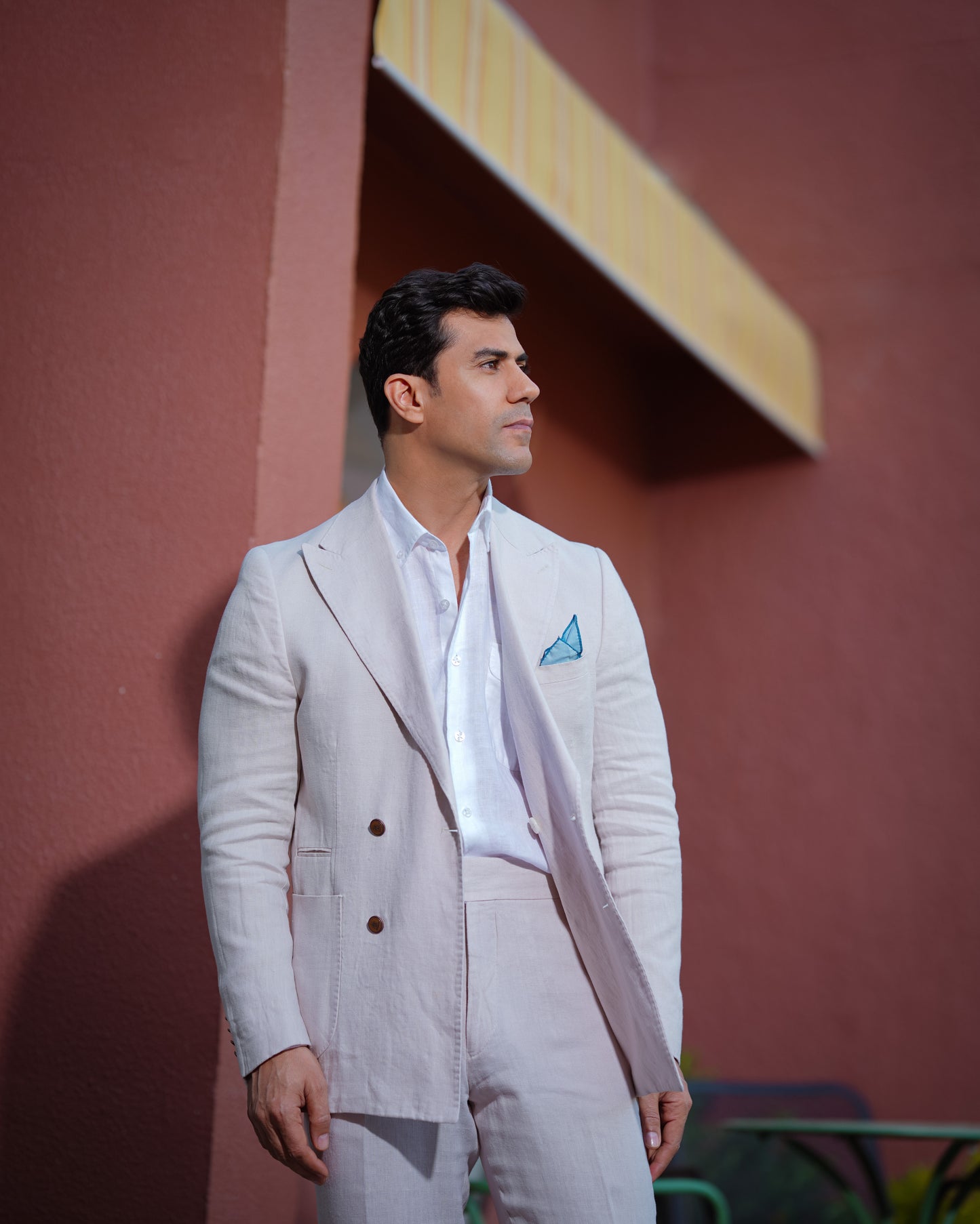 linen suit-بدله لينن